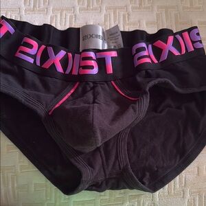 2xist Men's Black and Pink Underwear